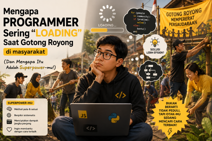 Programmer introvert Indonesia